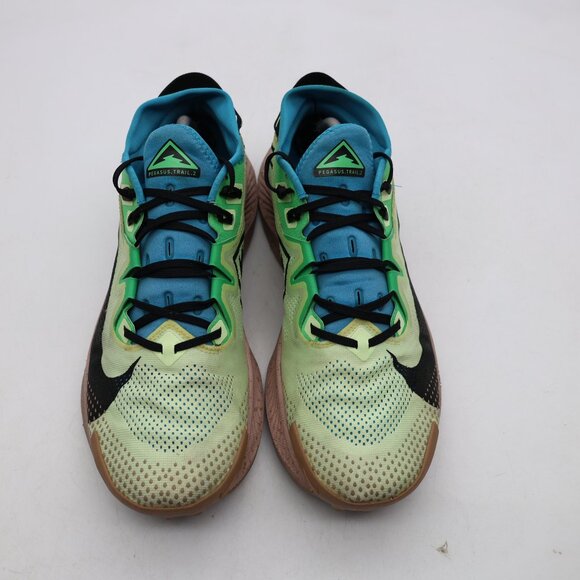 Nike Pegasus Trail 2 Men's US Size 11.5 Running Barely Volt Sneakers CK4305-700 - Picture 2 of 10